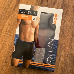 3 pack of Nautica men’s boxer briefs. NWT.